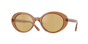 Das Bild zeigt die Oliver Peoples Sonnenbrille OV5565SU Lumar 17830F in Carob.